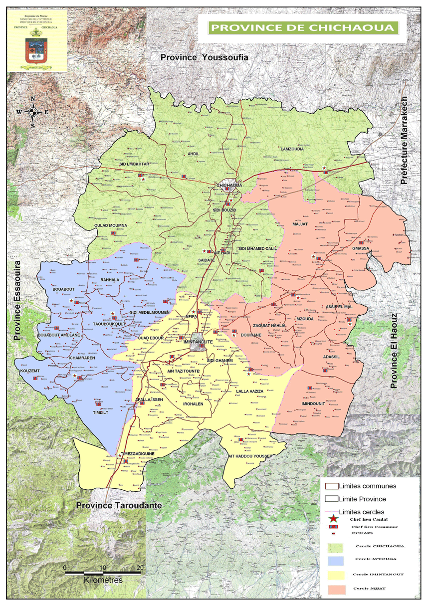 خريطة الإقليم